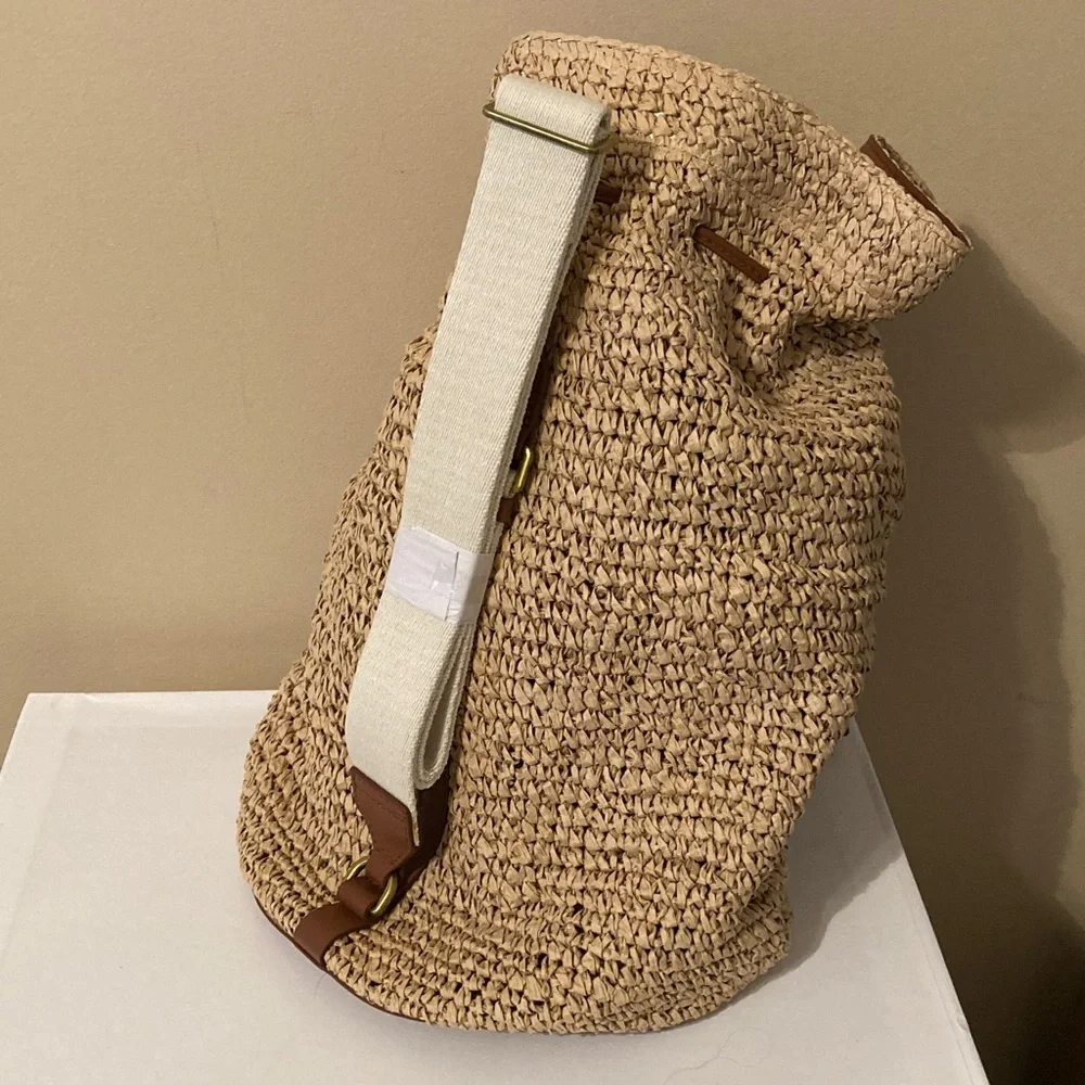 JCrew large woven sling bag - Picture 2 of 5